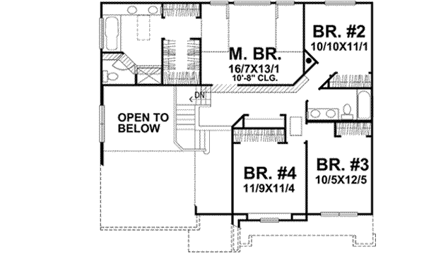 Upper/Second Floor Plan: 15-892