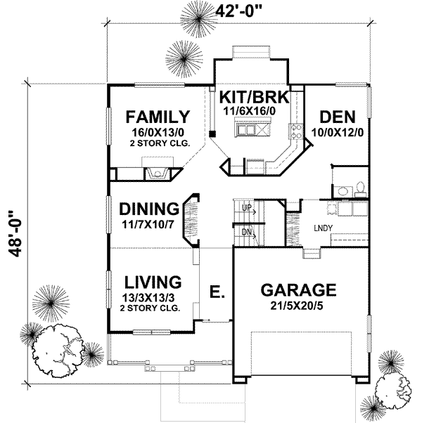 Main Floor Plan: 15-893