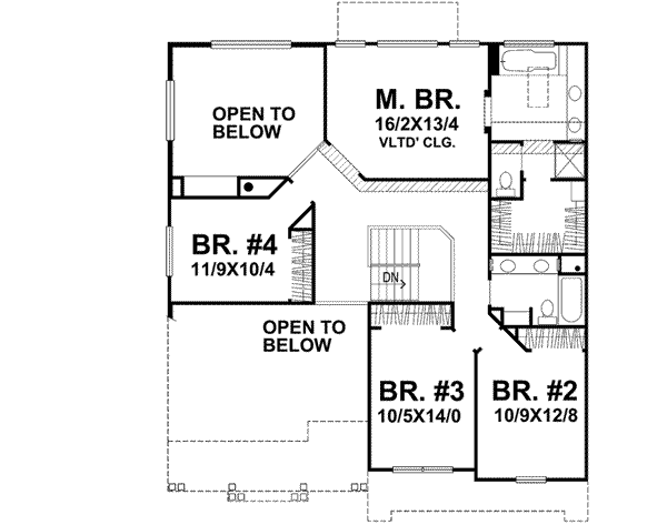 Upper/Second Floor Plan: 15-893