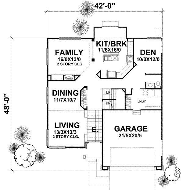 Main Floor Plan: 15-894