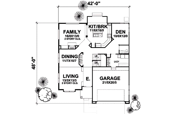 Main Floor Plan: 15-895