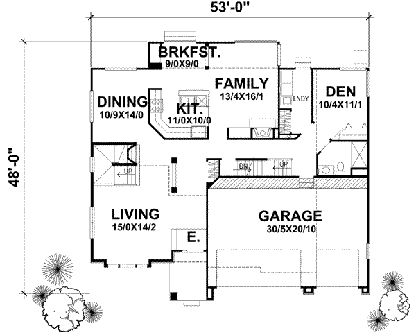 Main Floor Plan: 15-897