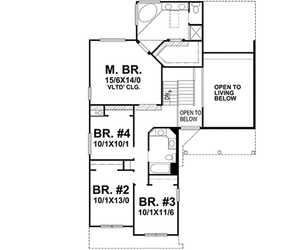 Upper/Second Floor Plan: 15-899
