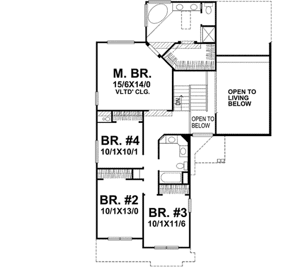 Upper/Second Floor Plan: 15-900