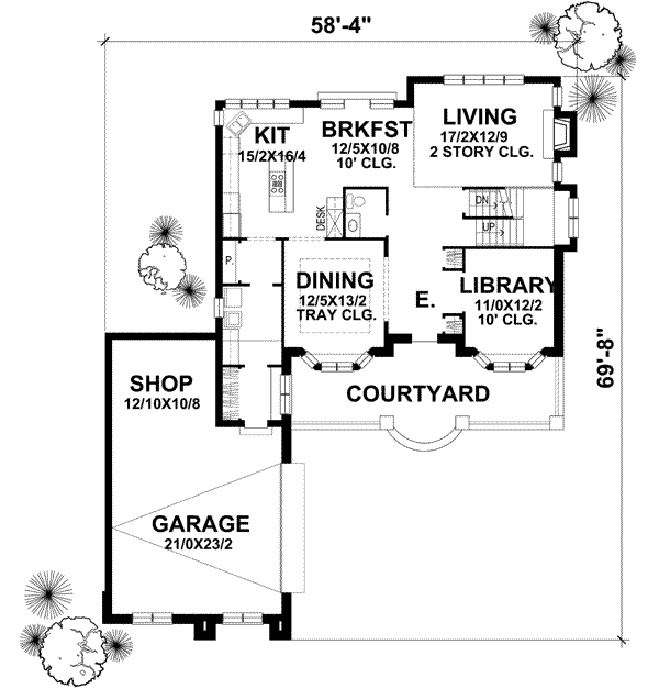 Main Floor Plan: 15-906