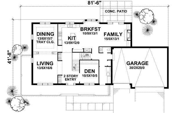 Main Floor Plan: 15-907