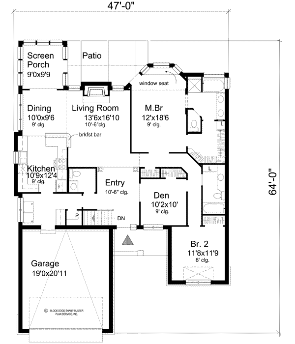 Main Floor Plan: 15-909