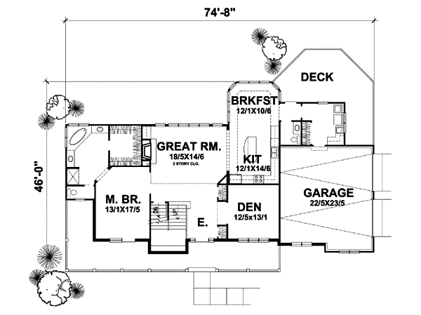 Main Floor Plan: 15-912