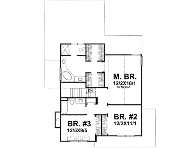 Upper/Second Floor Plan: 15-914