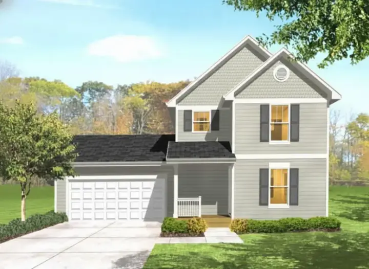 Country house plans 15-915 - front exterior, 1,078 sq ft, 3 bed, 1 bath house plans | Monster House Plans