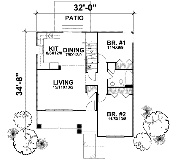 Main Floor Plan: 15-916