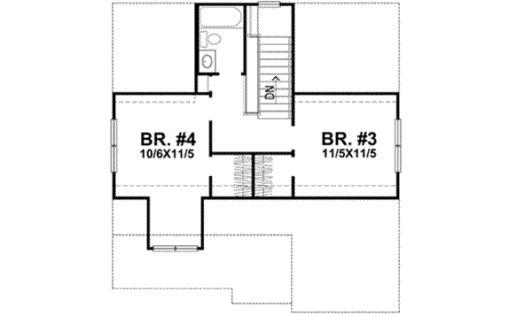 Upper/Second Floor Plan: 15-916