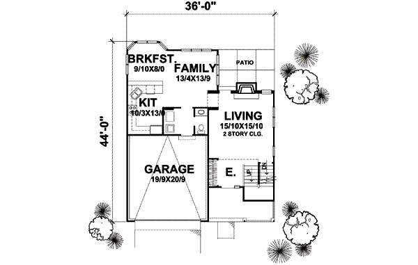 Main Floor Plan: 15-917