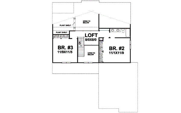Upper/Second Floor Plan: 15-919
