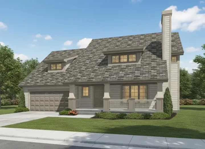 Craftsman house plans 15-921 - front exterior, 1,727 sq ft, 3 bed, 2 bath house plans | Monster House Plans