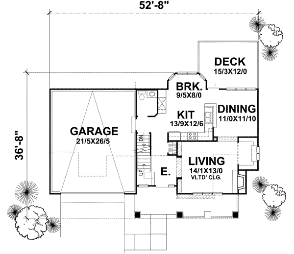 Main Floor Plan: 15-921