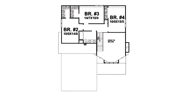Upper/Second Floor Plan: 15-922