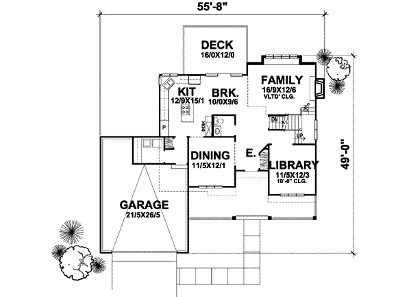 Main Floor Plan: 15-923