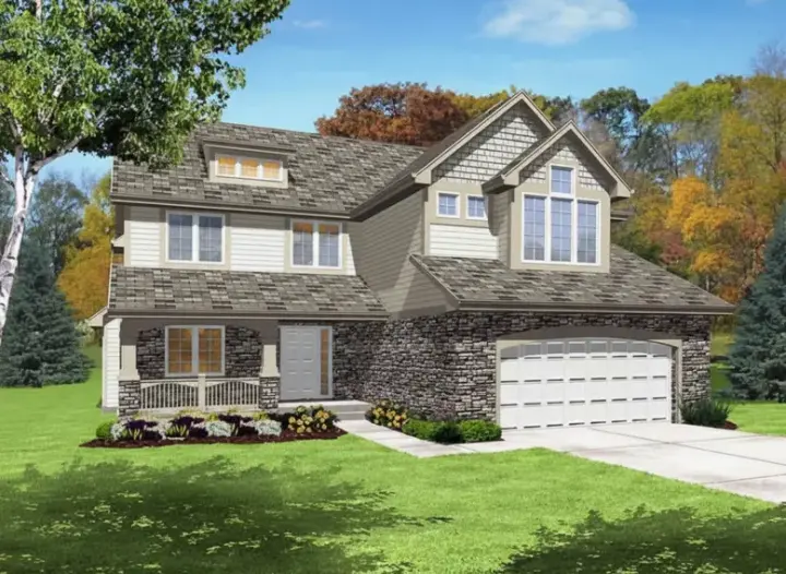 Craftsman house plans 15-924 - front exterior, 2,295 sq ft, 3 bed, 2 bath house plans | Monster House Plans