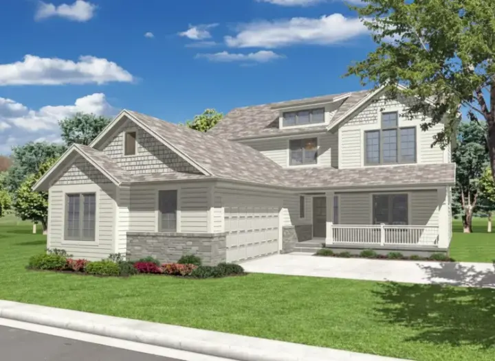 Craftsman house plans 15-925 - front exterior, 2,346 sq ft, 3 bed, 2 bath house plans | Monster House Plans