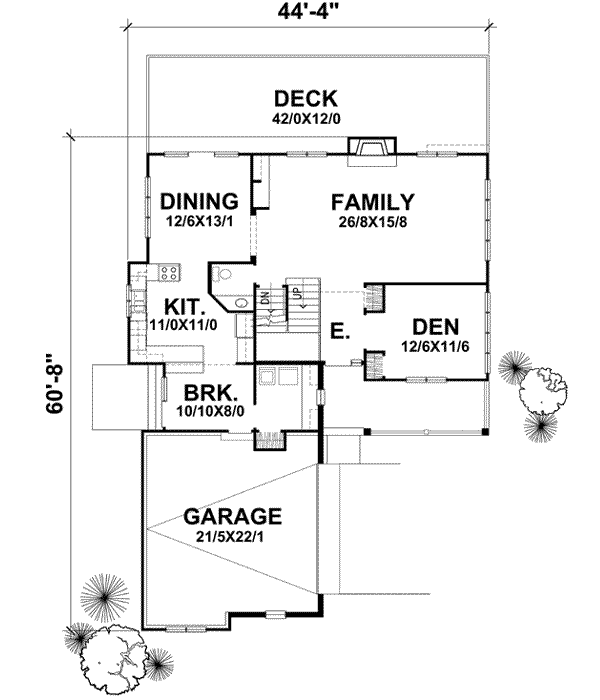 Main Floor Plan: 15-925