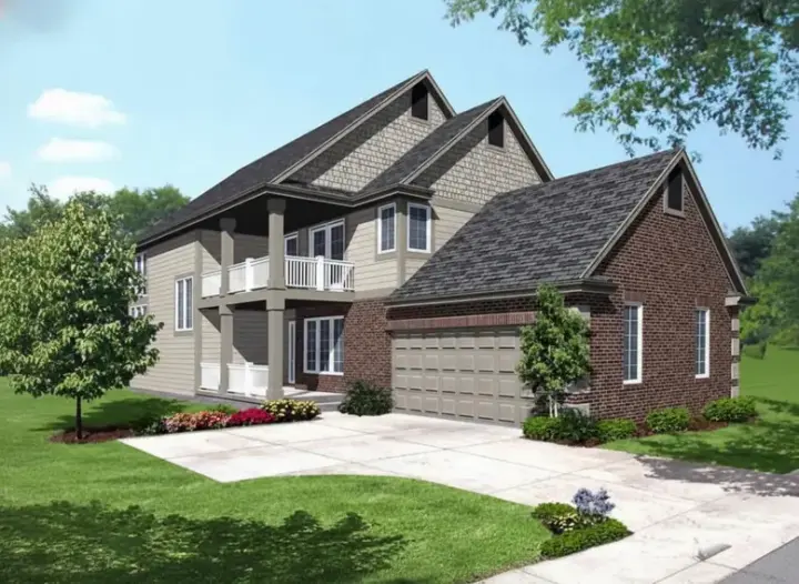 Country house plans 15-926 - front exterior, 2,023 sq ft, 3 bed, 2 bath house plans | Monster House Plans