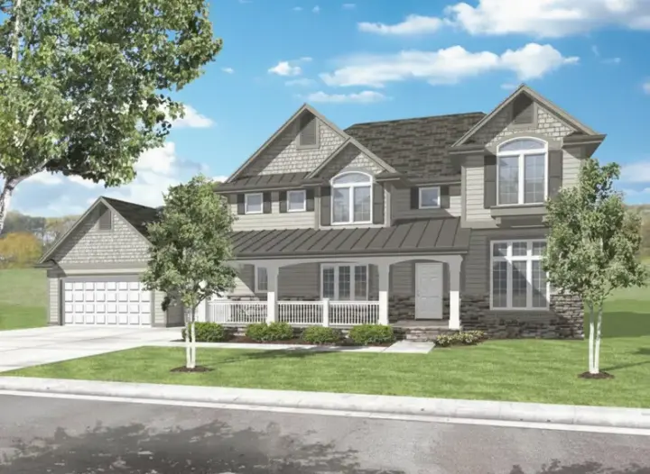 Country house plans 15-927 - front exterior, 2,213 sq ft, 3 bed, 2 bath house plans | Monster House Plans
