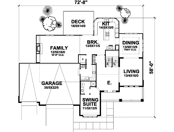 Main Floor Plan: 15-928