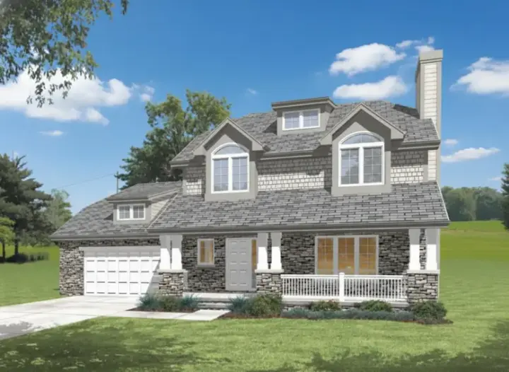 Craftsman house plans 15-930 - front exterior, 1,652 sq ft, 3 bed, 2 bath house plans | Monster House Plans