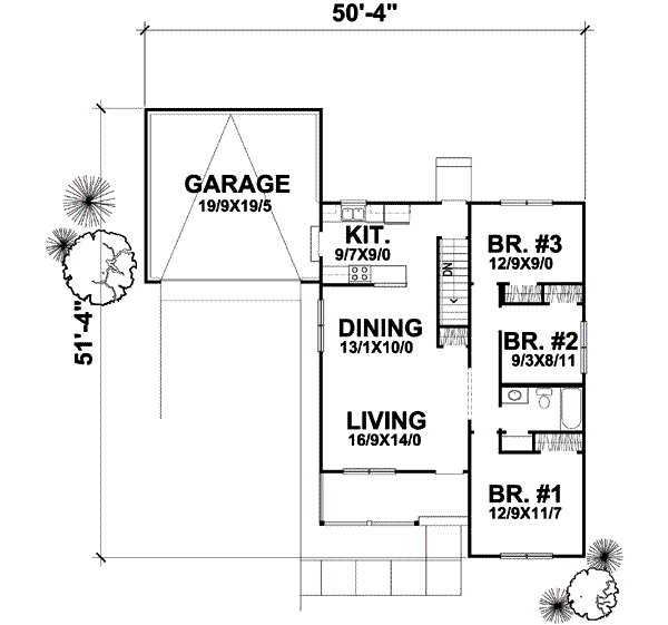 Main Floor Plan: 15-933