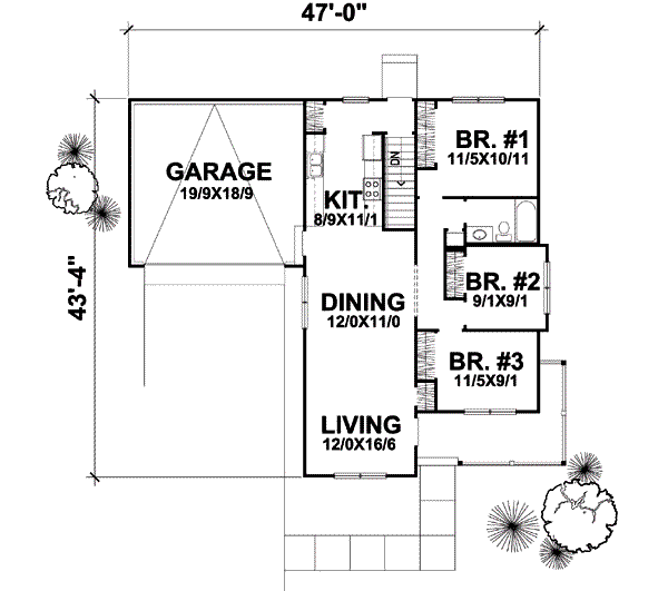 Main Floor Plan: 15-935