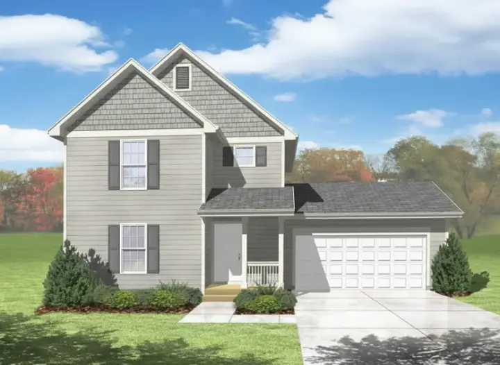 Traditional house plans 15-937 - front exterior, 1,277 sq ft, 3 bed, 1 bath house plans | Monster House Plans