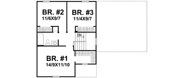 Upper/Second Floor Plan: 15-937