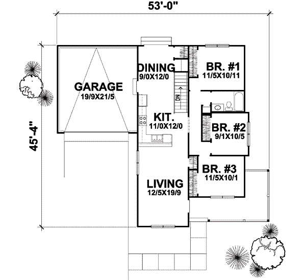 Main Floor Plan: 15-941