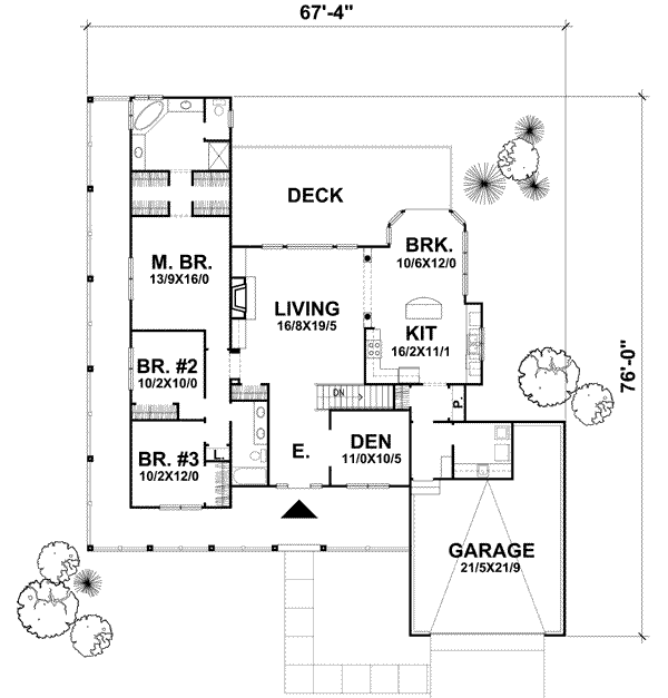Main Floor Plan: 15-942