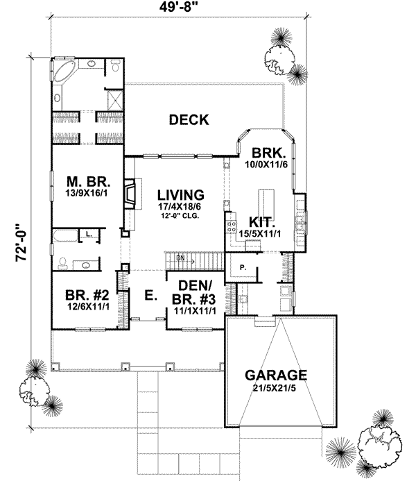Main Floor Plan: 15-943