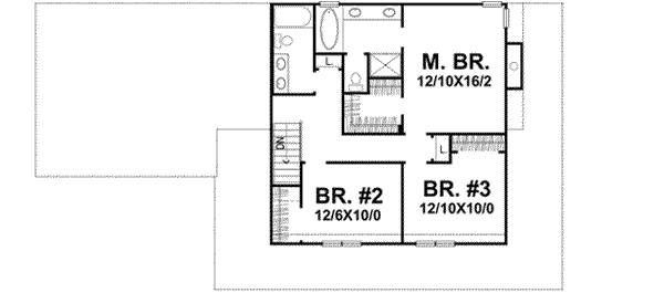 Upper/Second Floor Plan: 15-944
