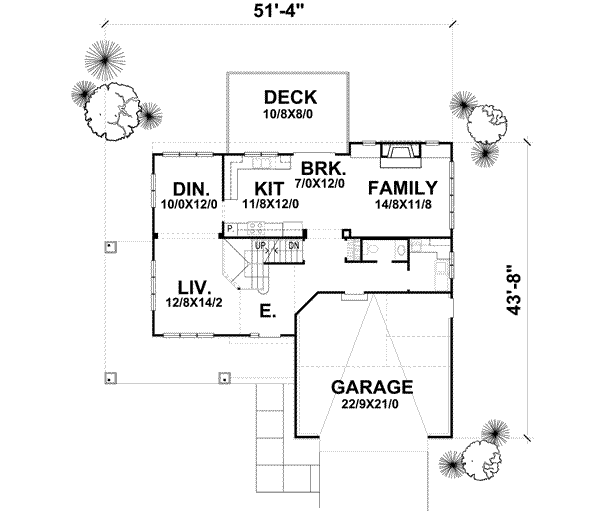 Main Floor Plan: 15-946