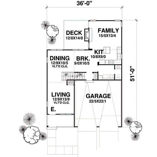 Main Floor Plan: 15-950