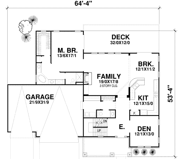 Main Floor Plan: 15-952