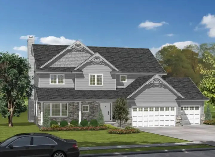 Traditional house plans 15-953 - front exterior, 2,647 sq ft, 4 bed, 2 bath house plans | Monster House Plans