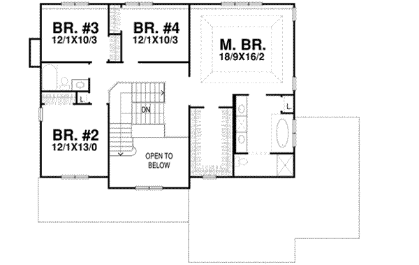 Upper/Second Floor Plan: 15-953