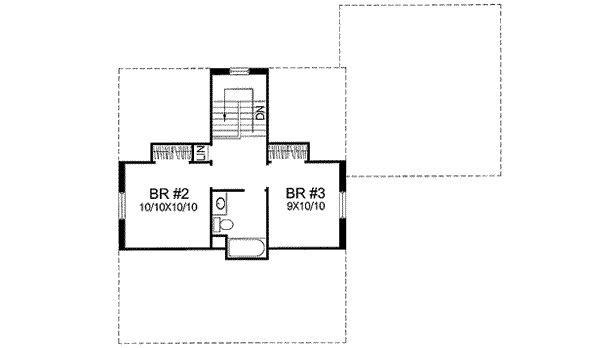 Upper/Second Floor Plan: 15-955