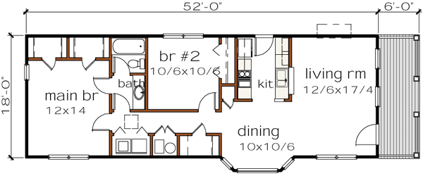 Main Floor Plan: 16-103