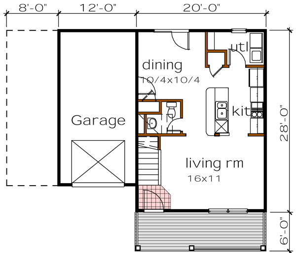 Main Floor Plan: 16-123