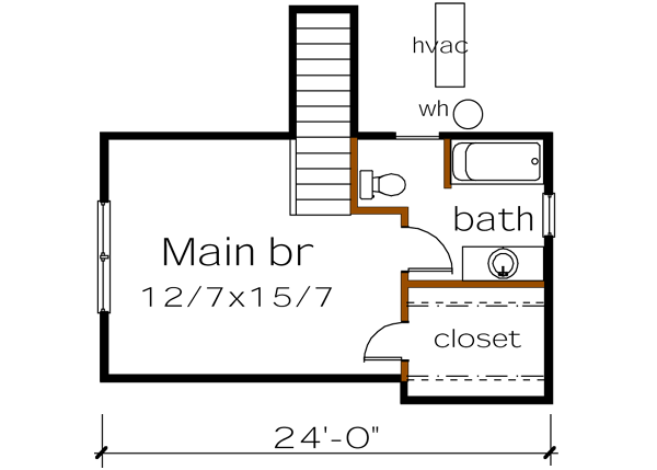 Upper/Second Floor Plan: 16-139