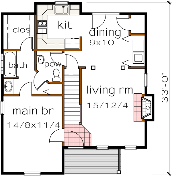 Main Floor Plan: 16-157