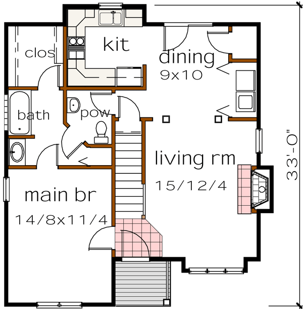 Main Floor Plan: 16-158