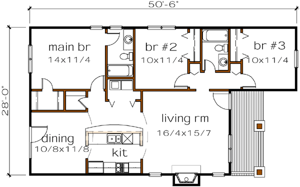 Main Floor Plan: 16-161