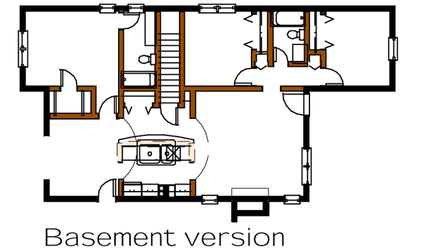 Traditional Style Home Design 16-167